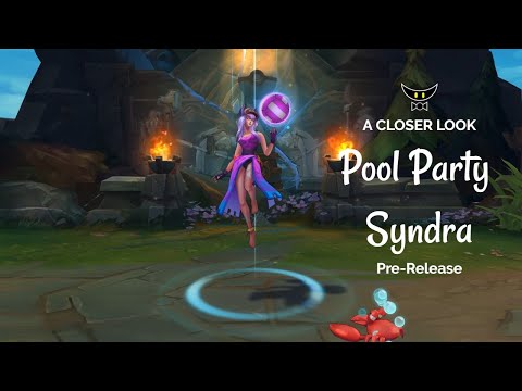 Pool Party Syndra Epic Skin (Pre-Release)
