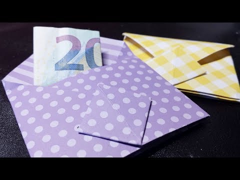 Origami-Briefumschlag | Geldgeschenk | Ohrenpost