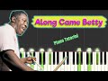 Art Blakey & the Jazz Messengers - Along Came Betty - Jazz Piano Tutorial (EASY)