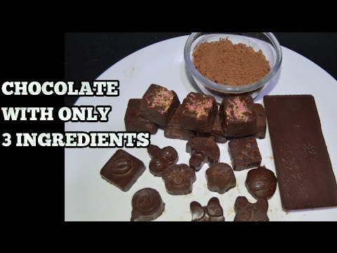 Cocoa Powder Chocolate-बिना Oven के बनाये बाजार जैसी Chocolate घर पर-Homemade chocolate