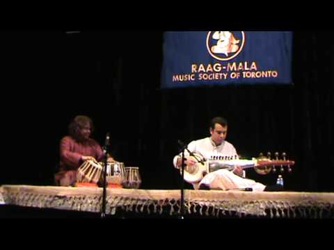 Hindole Majumdar(Tabla) in Concert with Alam Khan(Sarod) Live in Raag Mala Toronto