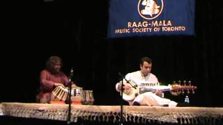 Hindole Majumdar(Tabla) in Concert with Alam Khan(Sarod) Live in Raag Mala Toronto