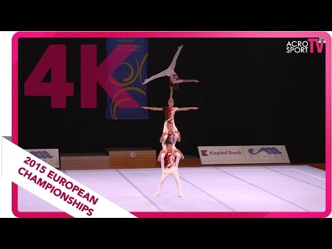 Afanasiyev, Alyeksyeyev, Horenych, Osadchyi - Junior balance final - European Championship 2015