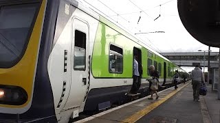 preview picture of video '29000 Class DMU Train number 29401 - Howth Junction Station, Dublin'