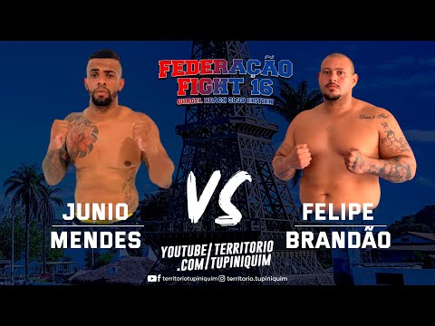 Felipe Brandão vs Junio Mendes   Federação Fight 16