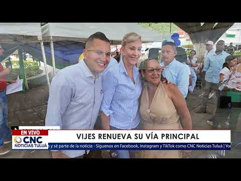 🚧 Renuevan principal vía de acceso al municipio de Vijes.