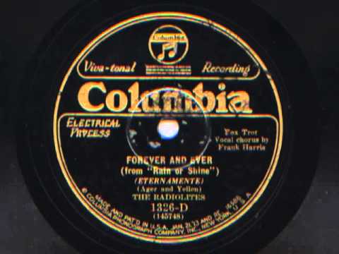 Forever And Ever by The Radiolites, 1928