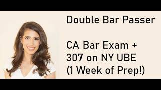 Passed NY Bar Exam in 1 Week Here's How Doreen Benyamin Did It