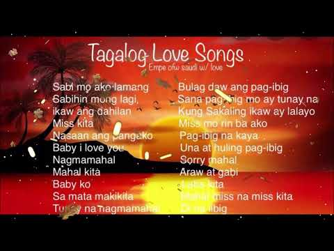 Tagalog Love Songs Collection  Nyt Lumenda & Eden Baliwan