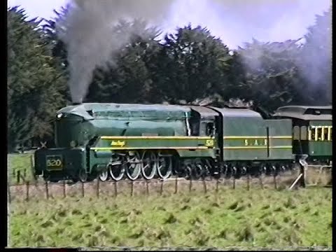 Steam Locomotive 520 Into The Adelaide Hills 1993