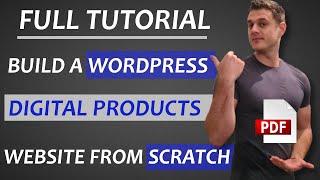 WordPress website to sell digital products [Complete FREE Tutorial] with WooCommerce
