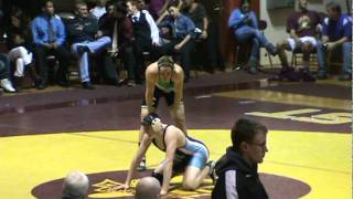 preview picture of video 'Tim Vargo (Union City) vs  Alec Gawne (Mercer) 170'