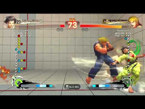 SSF4 AE Makoto (Night TypeR) vs Ken (Playerjun52) Japanese Ranking Match