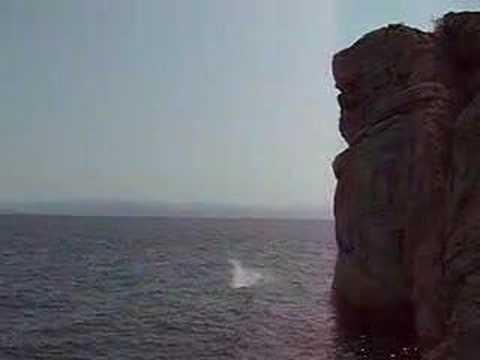 Cliff jumping 17m Ilias GREECE KASTRI