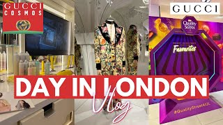LONDON DAY IN THE LIFE | GUCCI London Exhibition | Harrods Luxury Store | Drybar | JOS ATKIN