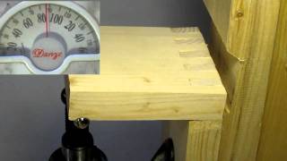 Dovetail joint vs box joint strength test