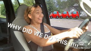 My Sister Teaches Me How To Drive !! || Vlogg ||