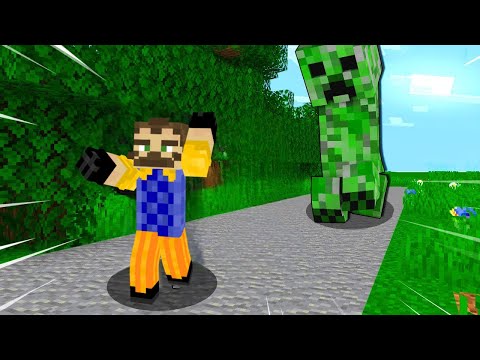 CORSA DELLA MORTE CONTRO IL CREEPER GIGANTE DI MINECRAFT!! | Minecraft ITA