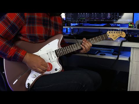 Демонстрация звучания электрогитары Fender Squier Affinity Jazzmaster