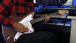 Video thumbnail for Fender Squier Affinity Jazzmaster LR BURGUNDY MIST - Guitar Demo by Artyom Reborn