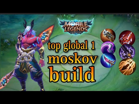 moskov 1vs9 clutch try this build top global moskov build 2023 ~ mobile legends ~ #mlbb