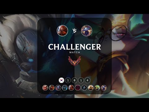KR Challenger match 1814: Super Gragas vs Super Yuumi