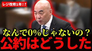 【日本保守党・百田尚樹】食品の消費税0はいつ実現？「レジ改修1年半」の根拠を政府に追求