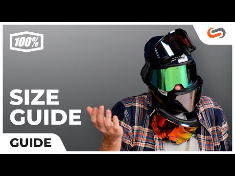 100% Snow Goggle Size Guide 📐