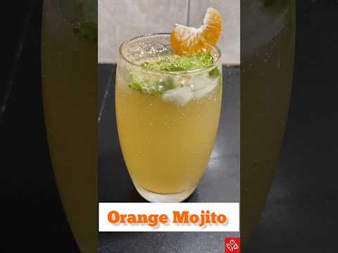 Orange Mojito 🍊 | Refreshing Drink | Mojito Recipe #ytshorts #shorts #mojito #orange