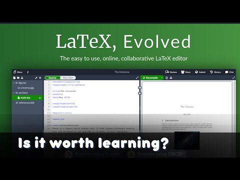 Overleaf: Is it worth learning LaTeX instead of Microsoft word?