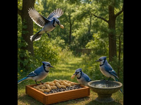 How to Attract Blue Jays to your Yard