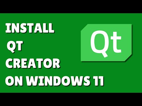 How to Install Qt Creator on Windows 11 | Install QT for C C++ and Python #QT #studio