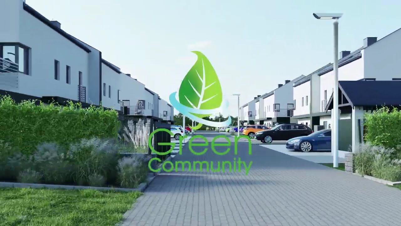 3D Animation of the Green Community Estate - Szczecin | RendPro Limited