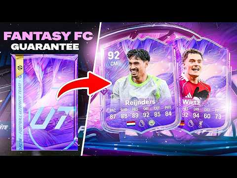 I PACKED AN INSANE FANTASY CARD! 😱 15x GUARANTEED FANTASY FC TEAM 2 PACKS! #eafc26
