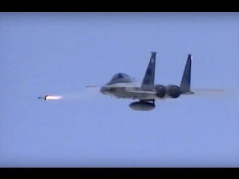 U.S. Air Force F-15 Bomb Drop