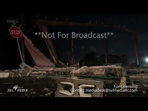 Amityville, New York - Large Structure Destroyed In Nor'Easter - October 17th, 2019