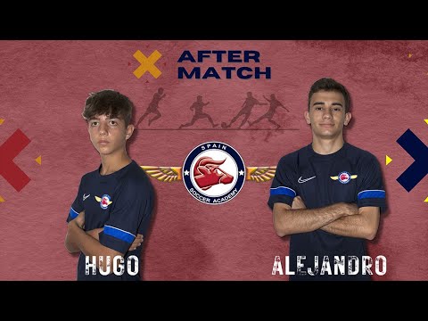 Hugo and Alejandro after match - INTERVIEWS