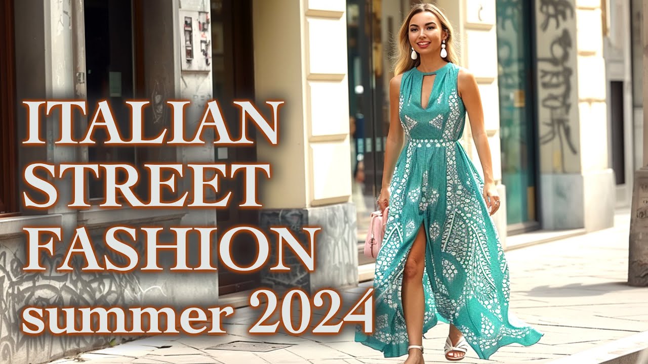 July 2024 Italian Street Fashion. Summer Outfits from Milan's Fashionistas