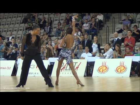 Prague Open 2012 - World Open Latin - solo Chacha - Roman Gerbey & Vera Bondareva