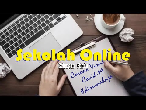 Viral Lagu Sekolah Online | Sekolah Online | aku bosan sekolah online ga ada teman jadinya pun bosan