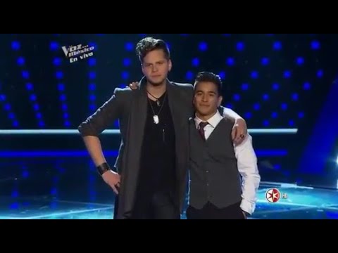 Kike Jiménez vs Jonathan  Becerra (Semifinal La voz Mexico 2014)