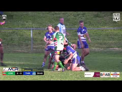 2020 IDRL Open Age Round 3 Highlights   Corrimal Cougars vs Thirroul Butchers