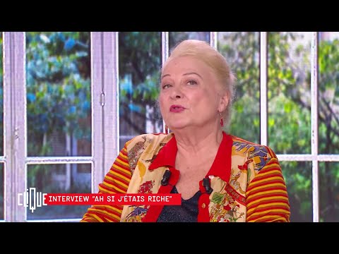 L'interview "Ah si j'étais riche" de Josiane Balasko - Clique - CANAL +