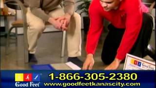 preview picture of video 'Kansas City Good Feet Foot pain relief from arch supports'