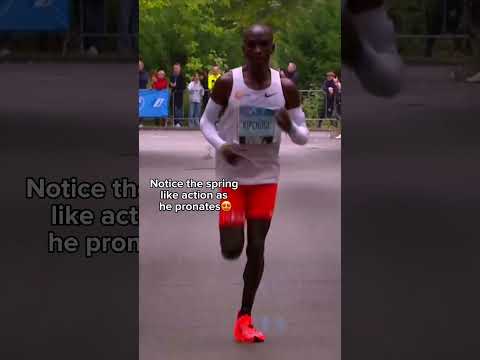 KIPCHOGE RUNNING form in slow motion😍 #run #runner #running