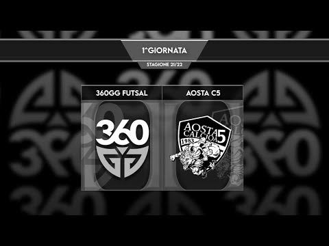 360GG Futsal - 21/22 - 360GG Futsal Vs Aosta - 1 Giornata Highlights