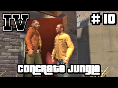 Mission Walkthrough #10 CONCRETE JUNGLE | GTA IV