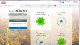 Cal State Apply, EOP Application 2017