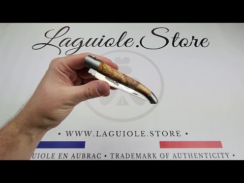 Laguiole Knife Olivewood Handle