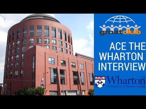 ACE THE WHARTON INTERVIEW
